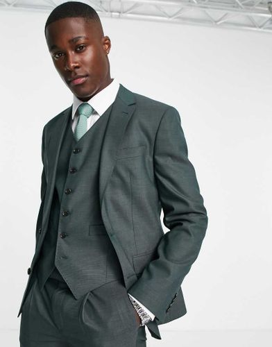 Camden - Veste de costume ajustée en tissu stretch bidirectionnel - forêt - Noak - Modalova