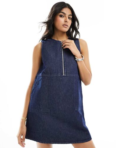 Homerton - Robe chasuble courte en jean - Nobody's Child - Modalova