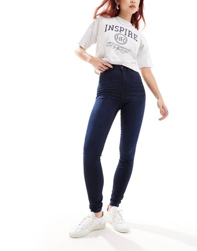 Callie - Jean skinny taille haute - foncé - Noisy May - Modalova