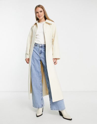 NA-KD - Manteau long à ceinture - Beige - Nakd - Modalova