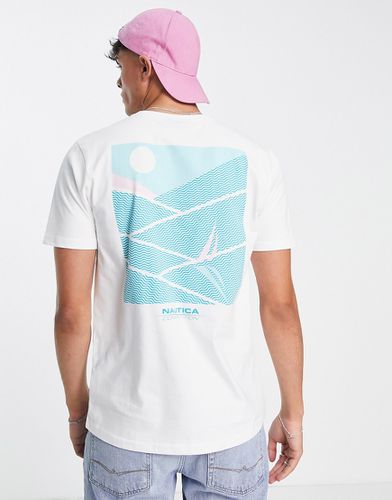 Nautica - Competition - Hurley - T-shirt avec imprimé au dos - Nautica Competition - Modalova