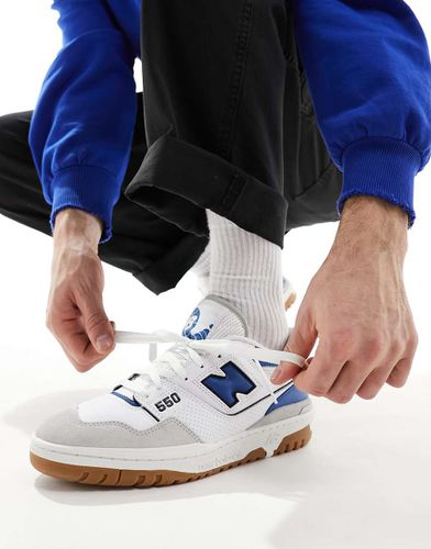 Baskets avec bout en daim - et bleu - New Balance - Modalova