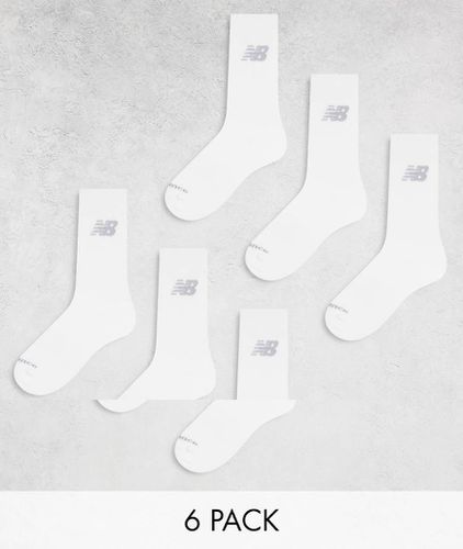 Lot de 6 paires de chaussettes de sport - New Balance - Modalova