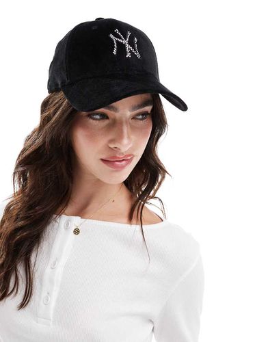 Forty - Casquette en velours à strass NY Yankees - New Era - Modalova