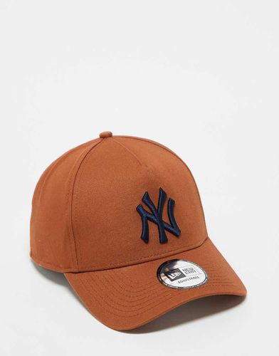 Forty A Frame - Casquette à logo NY Yankees - Tabac - New Era - Modalova