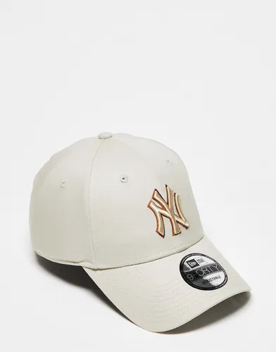 Forty NY Yankees - Casquette à logo - Blanc cassé et - New Era - Modalova
