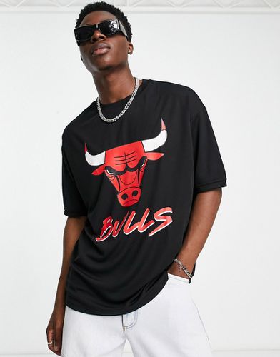 Chicago Bulls - T-shirt en tulle avec inscription - New Era - Modalova