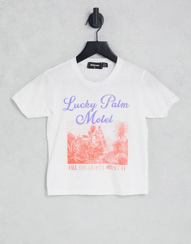 T-shirt court à imprimé Motel - New Girl Order - Modalova