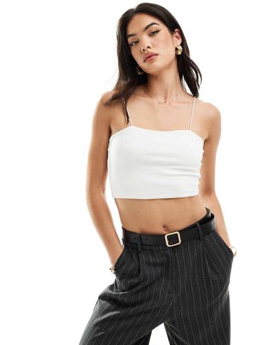 Crop top à bretelles - New Look - Modalova