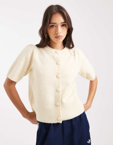 Gilet boutonn  manches courtes - New Look - Modalova