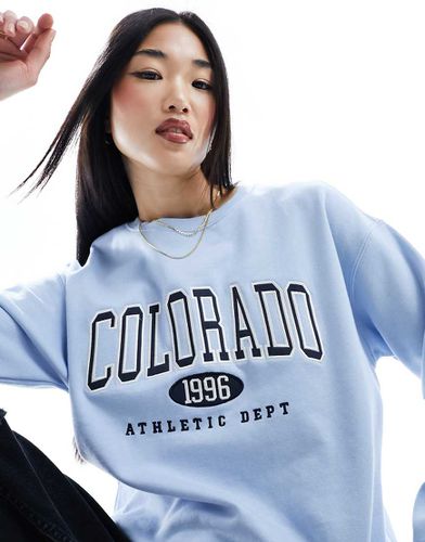 Sweat à logo Colorado - clair - New Look - Modalova