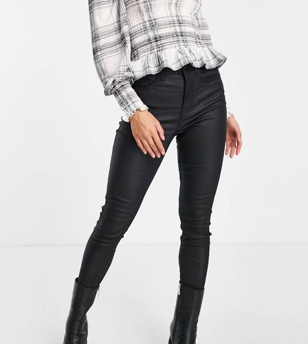 Jean skinny enduit effet gainant et push-up - New Look Petite - Modalova