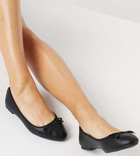 Ballerines plates - New Look Wide Fit - Modalova