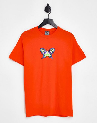 T-shirt oversize à motif papillon - New Love Club - Modalova