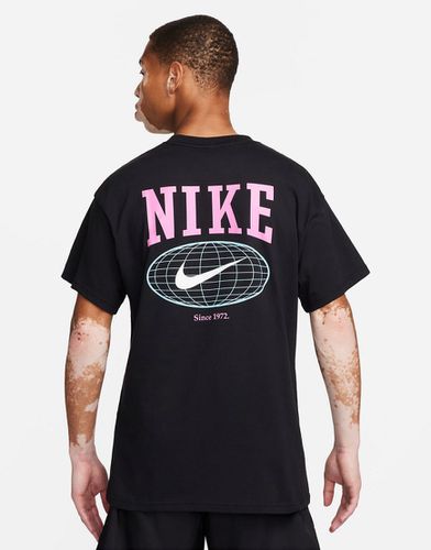 T-shirt à imprimé et logo virgule au dos - Nike - Modalova
