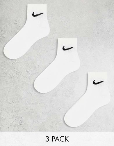 Everyday - Lot de 3 paires de chaussettes rembourrées - Nike Training - Modalova