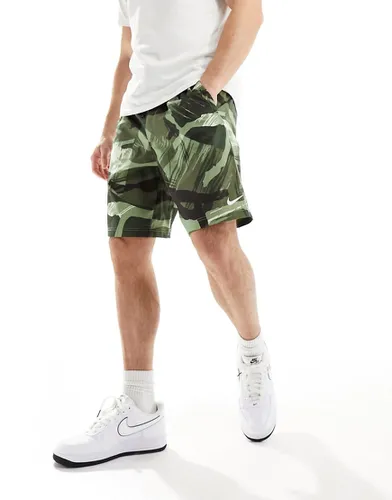 Form - Short 9 pouces en tissu Dri-FIT à imprimé camouflage - Nike Training - Modalova