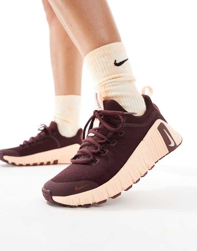 Free Metcon 6 - Baskets - Bordeaux - Nike Training - Modalova