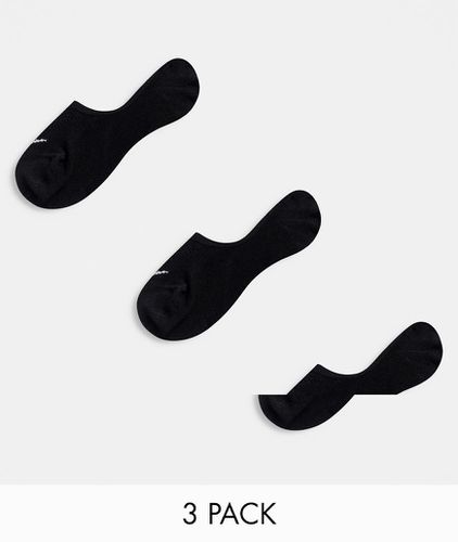 Lot de 3 paires de chaussettes invisibles légères unisexes pour tous les jours - Nike Training - Modalova