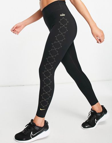 Novelty One Luxe - Leggings 7/8 en tissu Dri-FIT - Nike Training - Modalova