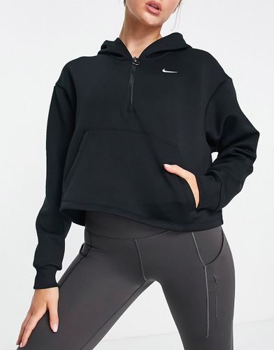 One - Sweat à capuche en tissu Dri-FIT avec motif graphique pailleté - Nike Training - Modalova