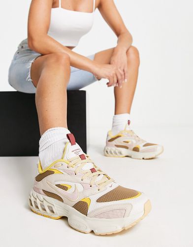 Zoom Air Fire - Baskets - Beige et rose pâle - Nike - Modalova