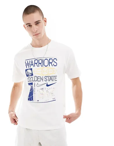 NBA Golden State Warriors - T-shirt unisexe à logo - voile - Nike Basketball - Modalova