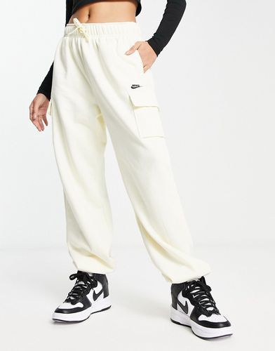 Club - Pantalon de jogging à poches cargo - Crème - Nike - Modalova