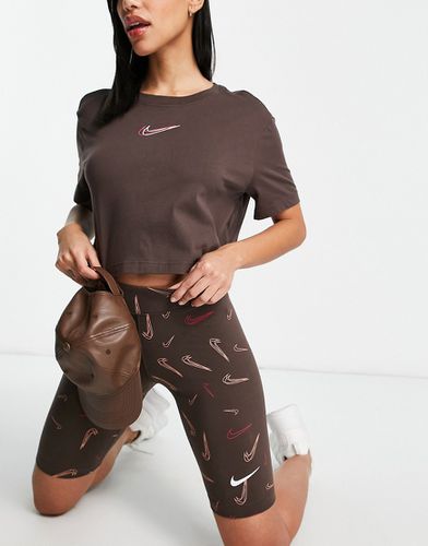 Dance - T-shirt crop top à logo virgule ombré - Nike - Modalova