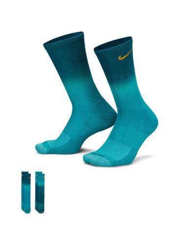 Everyday Plus - Lot de 2 paires de chaussettes rembourrées - Bleu - Nike - Modalova