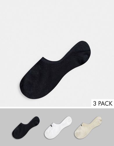 Nike - Lot de 3 paires de chaussettes invisibles légères pour tous les jours - Nike Training - Modalova