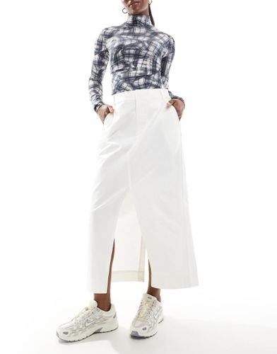 MSC - Jupe longue en serg - Crme - Nike - Modalova