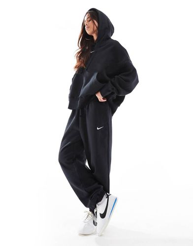 Phoenix Fleece - Pantalon de jogging oversize à taille haute - /blanc voile - Nike - Modalova