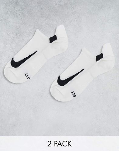 Multiplier - Lot de 2 paires de chaussettes invisibles - Nike Running - Modalova