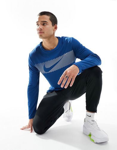 Flash Dri-FIT Miler - Top réfléchissant à manches longues - Nike Running - Modalova