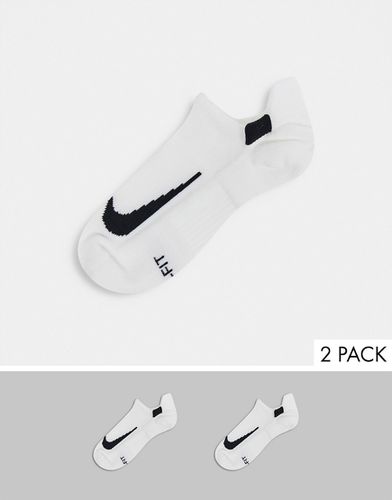 Lot de 2 paires de chaussettes invisibles - Nike Running - Modalova
