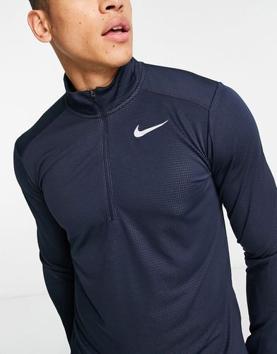 Pacer - Top manches longues à demi-fermeture éclair en tissu Dri-FIT - Nike Running - Modalova