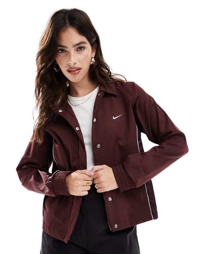 Streetwear - Veste tissée - Bordeaux - Nike - Modalova