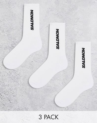 Lot de 3 paires de chaussettes unisexes pour le quotidien - Salomon - Modalova