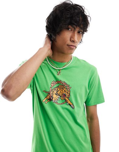 Salba - T-shirt à imprimé tigre - Santa Cruz - Modalova