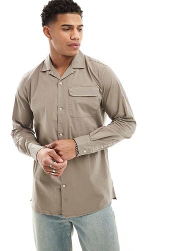 Class Resort - Chemise - Taupe - Scalpers - Modalova