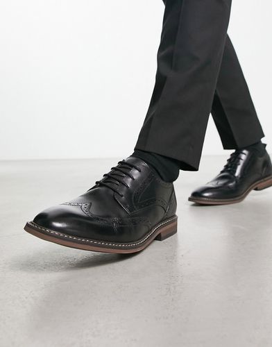 Raffe - Chaussures richelieu en cuir - Noir - Schuh - Modalova
