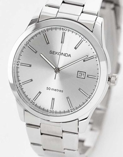 Montre-bracelet unisexe à cadran blanc - Sekonda - Modalova