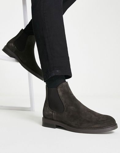 Bottines Chelsea en daim - Selected Homme - Modalova