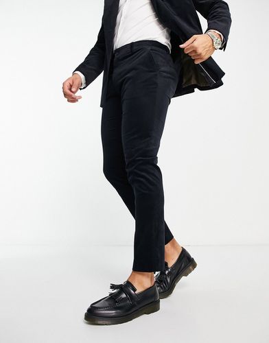 Pantalon de costume coupe slim en velours côtelé - Selected Homme - Modalova