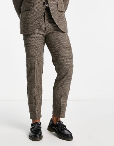 Pantalon de costume classique à motif pied-de-poule - Selected Homme - Modalova