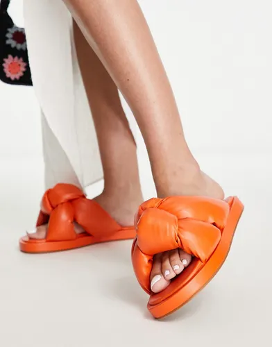 Simmi London - Vetta - Claquettes matelassées en PU - Simmi Shoes - Modalova