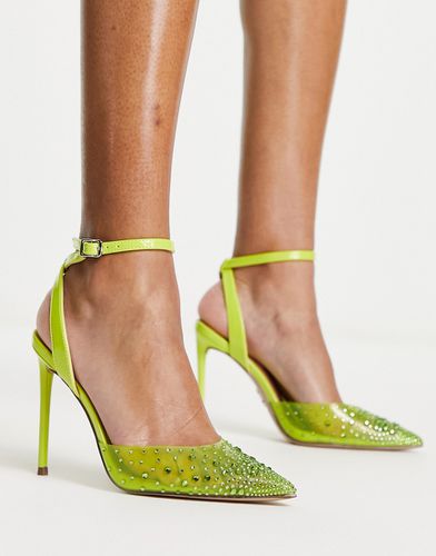 Revert - Chaussures à talon ornementées - Citron - Steve Madden - Modalova