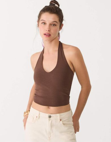 Crop top dos nu - Stradivarius - Modalova