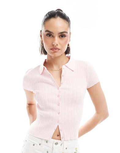 Gilet en maille  manches courtes - Stradivarius - Modalova